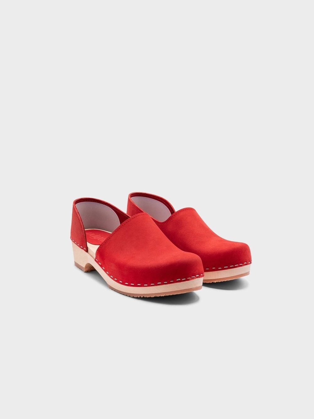 Sandgrens Brett low closed-back clogs